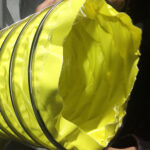 High Temperature Flexible Clip Air Duct Machine PFD-600/1000
