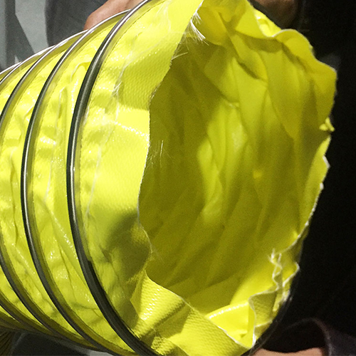 Fabric clip hose
