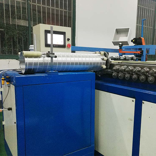 Flexible Semi-rigid Aluminum Duct Machine