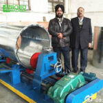 Horizontal axial fan flange forming machine(BOHC-1250)