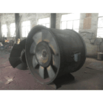 Horizontal axial fan flange forming machine(BOHC-1250)