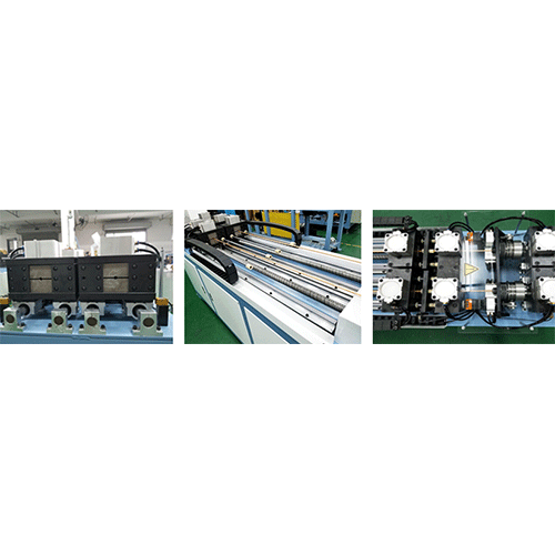 Dual line Copper / Aluminum Straightening & Chipless Cutting Machine 1+1