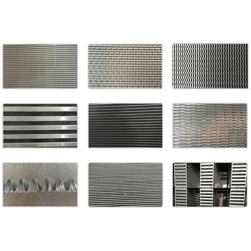 Formed heat transfer fins