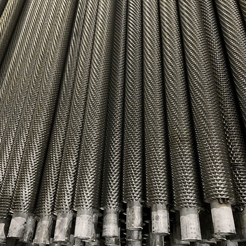 Spiral-finned tubes