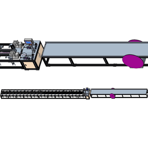 Double L-type Aluminum Fin Winding Machine