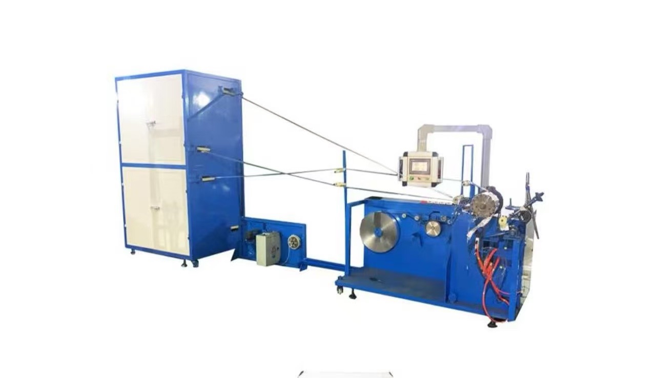 BOBO Machine flexible ventilation duct hose making machine shown in a featured photo for this news article