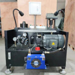 Tee tube pulling machine