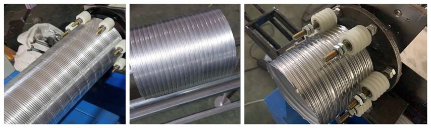 Double Layer Flexible Aluminum Duct Machine
