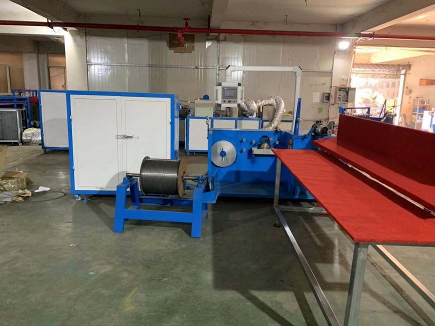 Wire Reinforced Aluminum Flexible Duct Machine AFD-600 Series