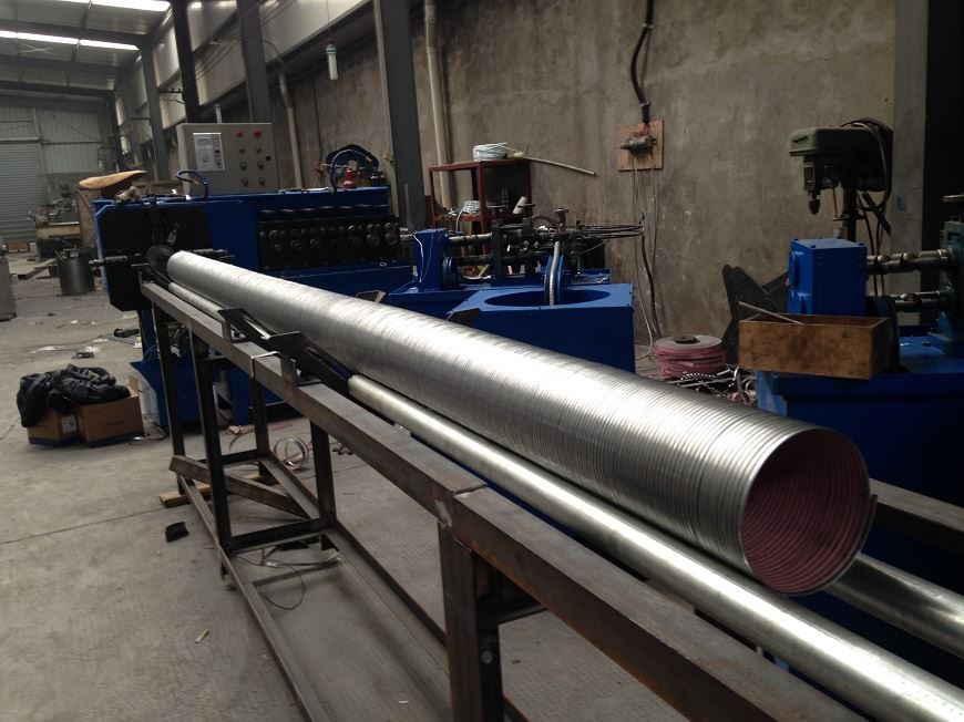 Flexible Steel Pipe Machine