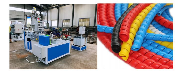 Spiral Protective Sleeve Making Machine
