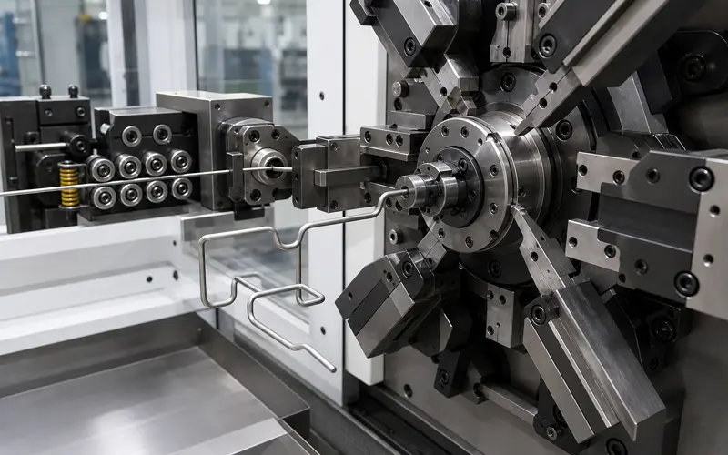 3D wire forming machine for complex parts