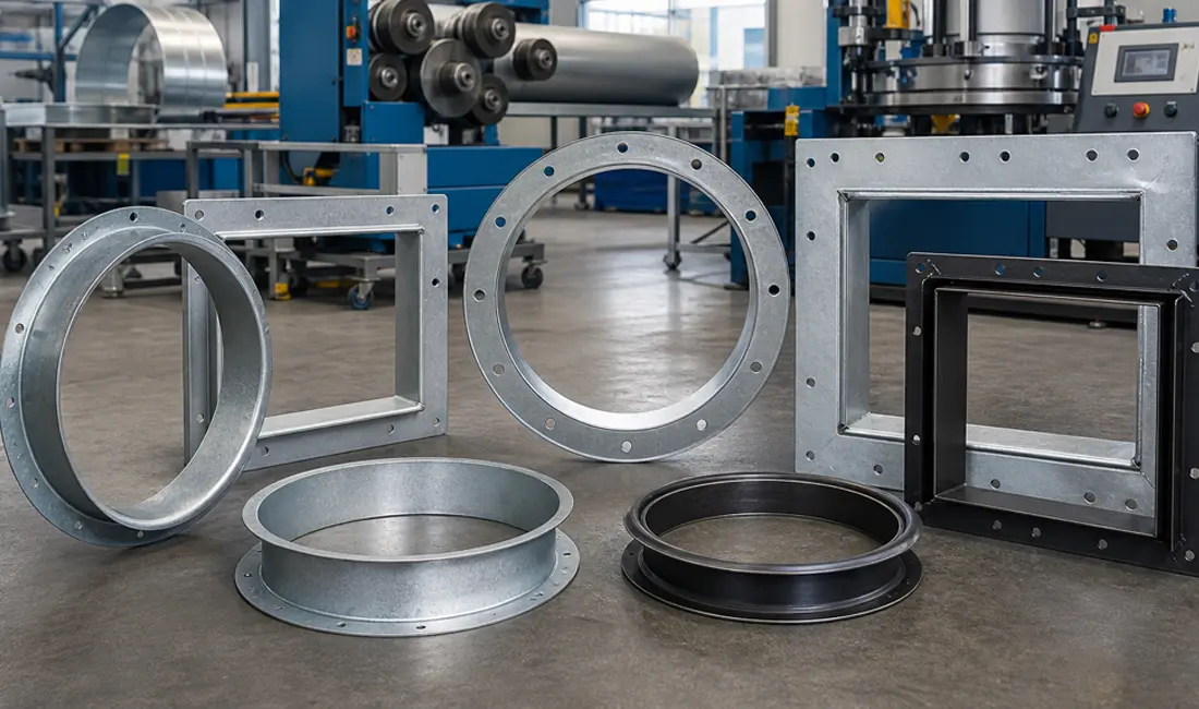 Fan Flange Types & Forming Equipment for HVAC Workshops