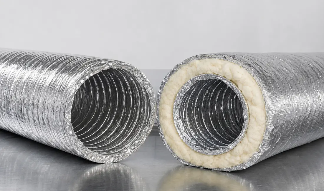 Flexible Duct Manufacturing: Insulated vs Non-Insulated Production