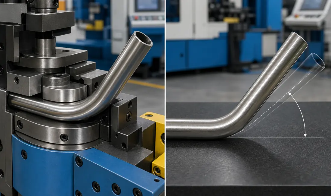Springback Compensation in CNC Tube Bending: Key Methods and Choices