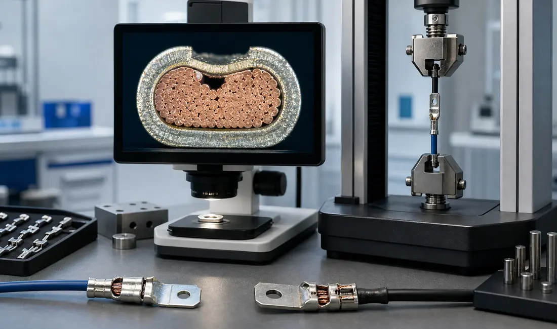 Terminal Crimping Quality: Predicting Failure with Pull-Force and Cross-Section