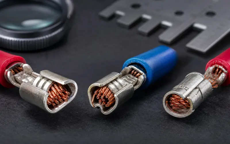 Terminal crimping quality visual inspection