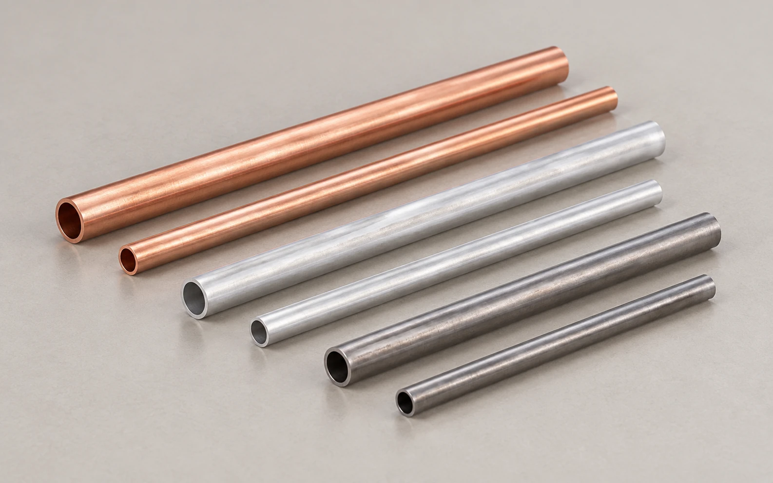 Condenser and evaporator tube blanks