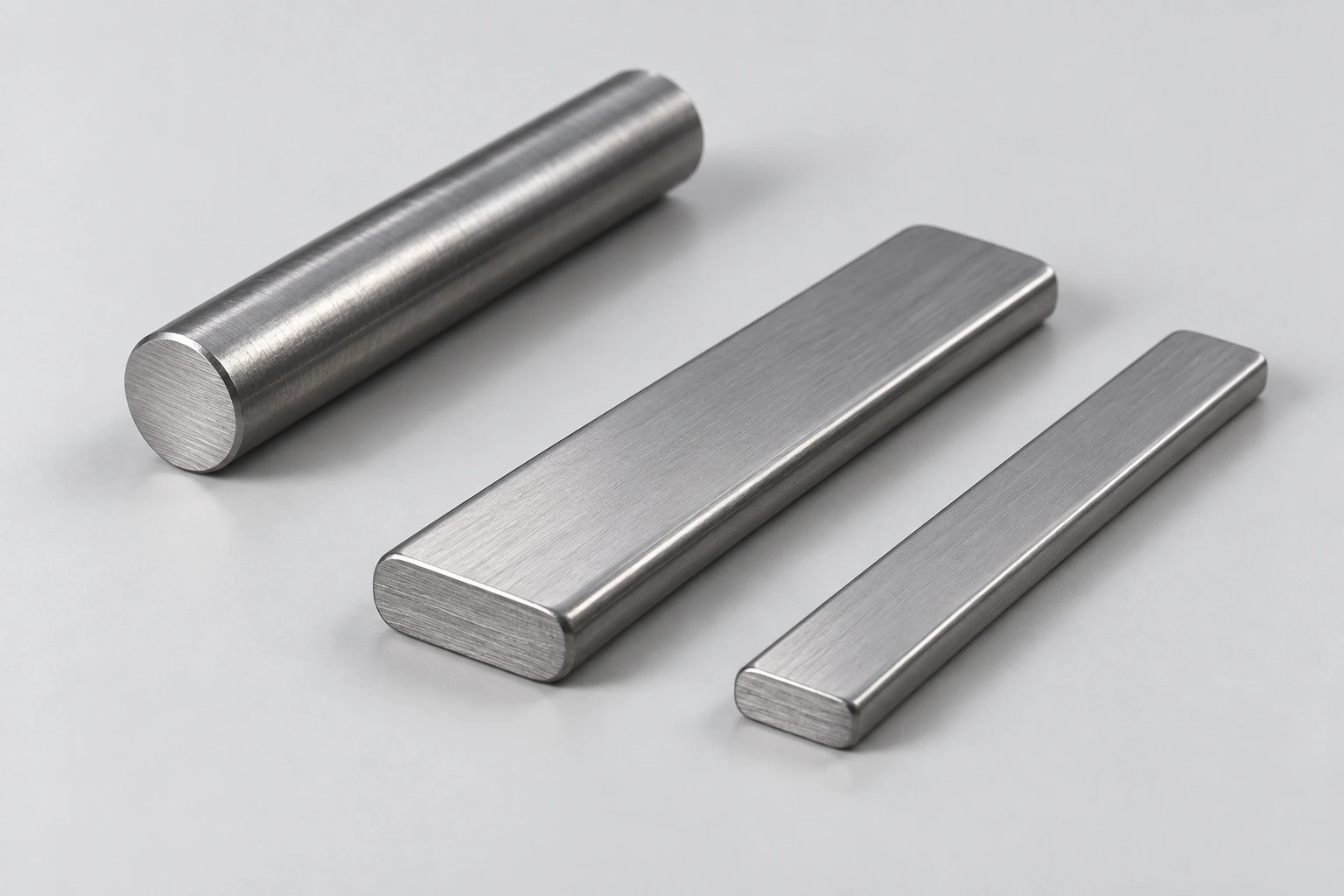 AI illustration comparing round steel wire and separate flat-wire sections for a rolling setup review.