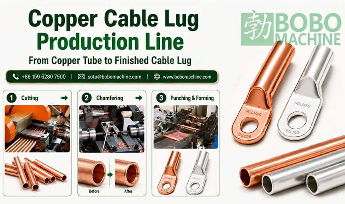Copper Cable Lug Production Line