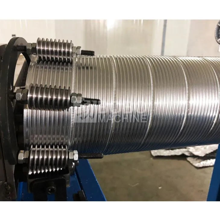Semi-rigid Stainless Steel Duct Machine