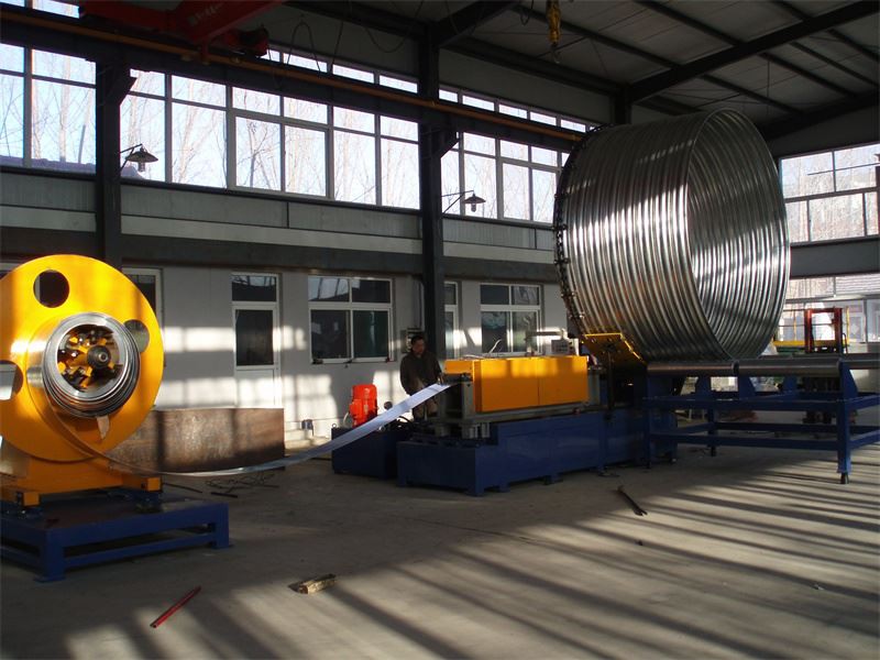 Spiral Corrugated Pipe forming Machine
