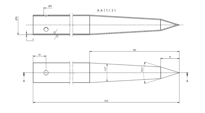 Tube Tapering Machine Used in CSEPEL - 6